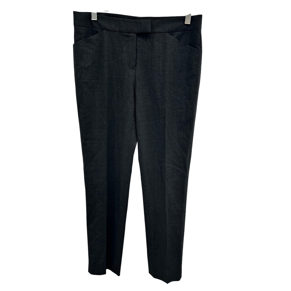 LAFAYETTE 148 NEW‎ YORK Women's Gray Wool Blend Dress Pants Size 4